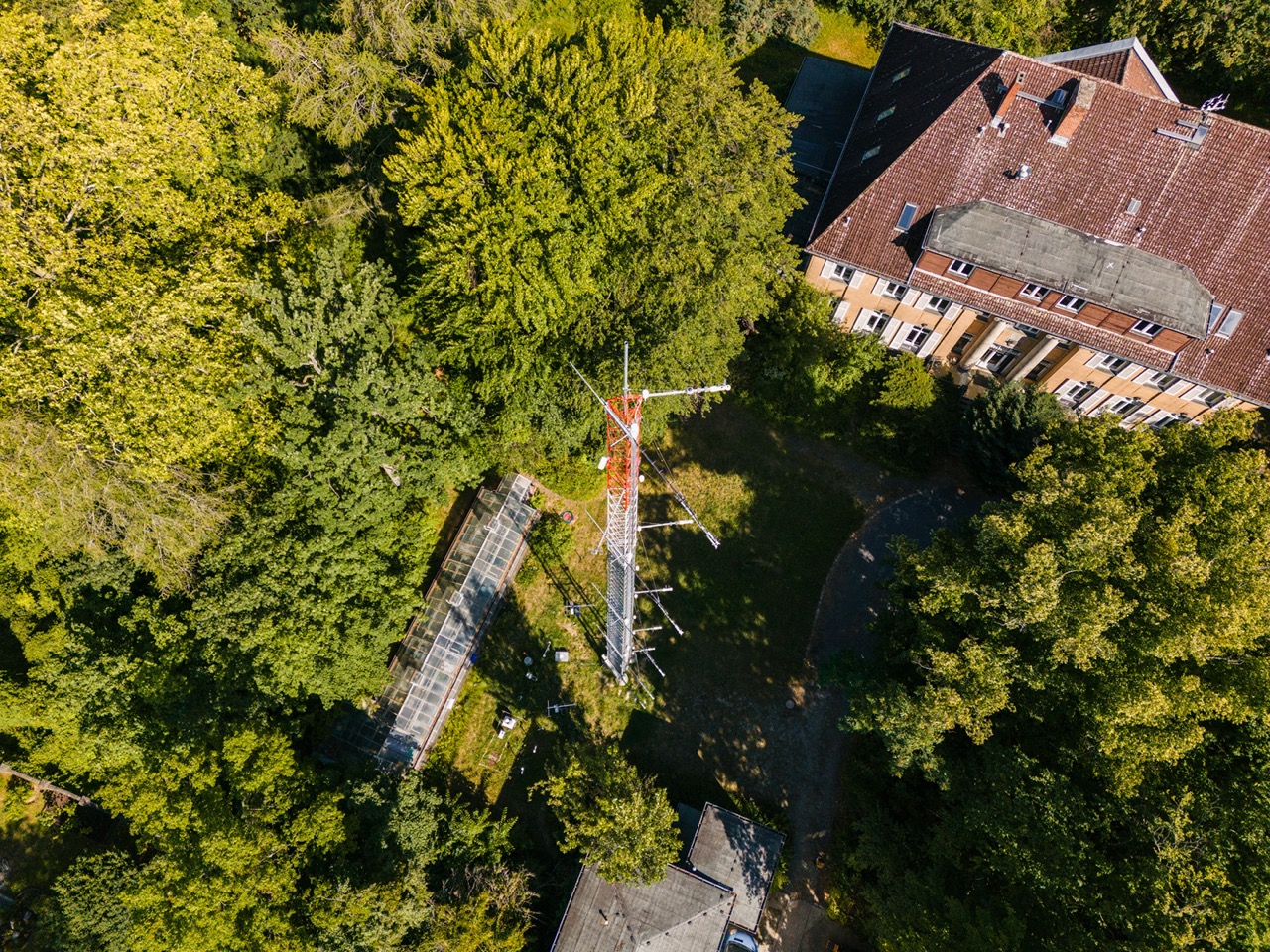 Berlin station from above