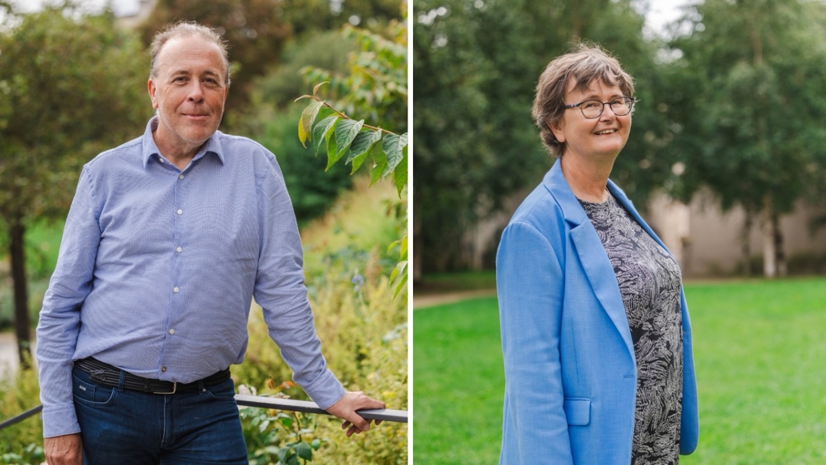 picture of Alex Vermeulen and Elena Saltikoff