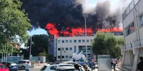 Fire at University of Tuscia