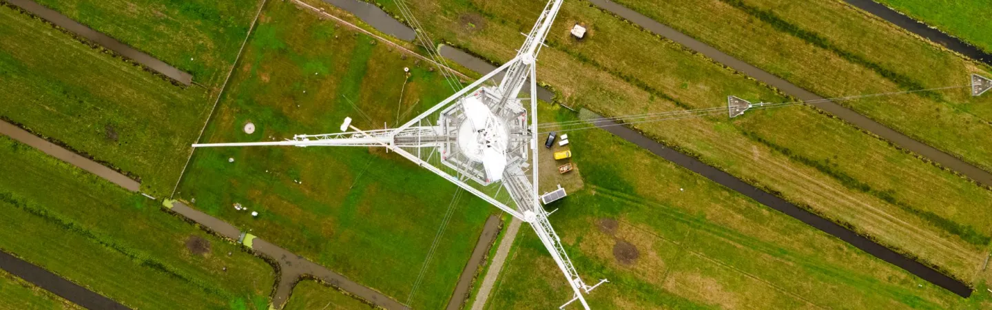 Aerial photo of Cabauw measurement station