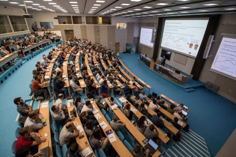 Audience at the 3rd ICOS Science Conference