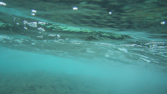 Surface of ocean