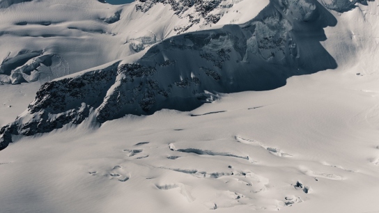 glacier in Switzerland 