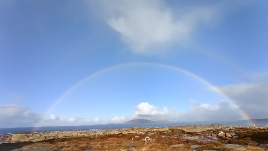 Rainbow over Mace Head
