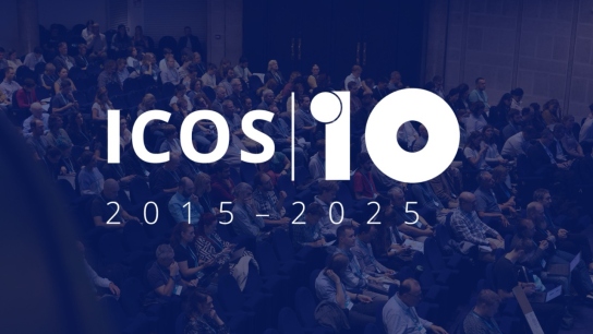 ICOS 10 year anniversary banner