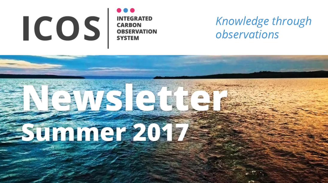 ICOS Newsletter summer 2017